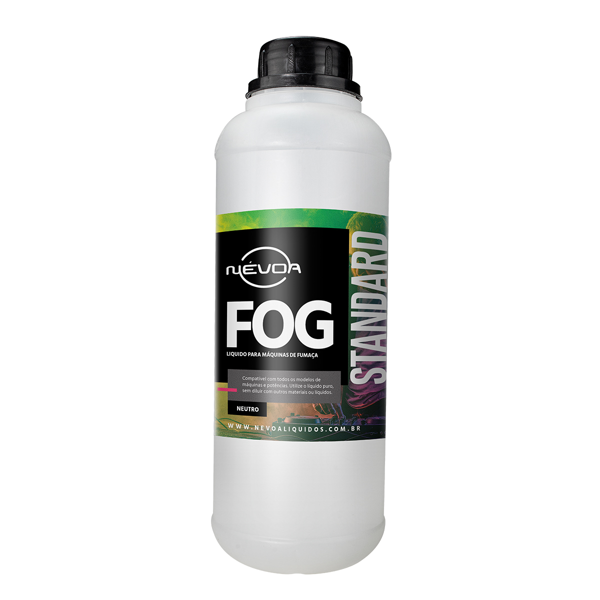 FT01 4638 LIQUIDO PARA MAQUINA DE FUMAÇA 1 LITRO FOG LINHA STANDART NEUTRO NEVOA-THUMB